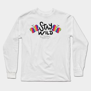 Stay Wild Chic Forever - Funny Humor Girly Quotes Long Sleeve T-Shirt